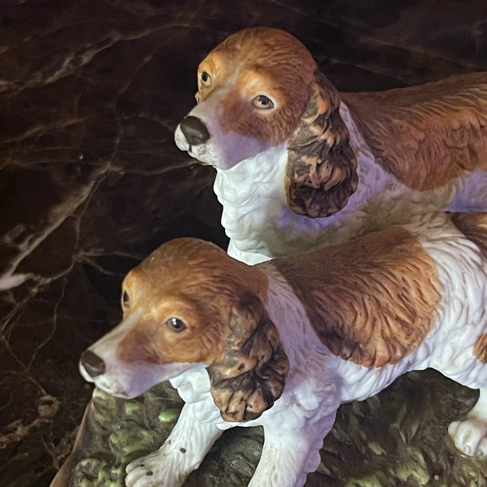 Spaniel Ceramic Figurine